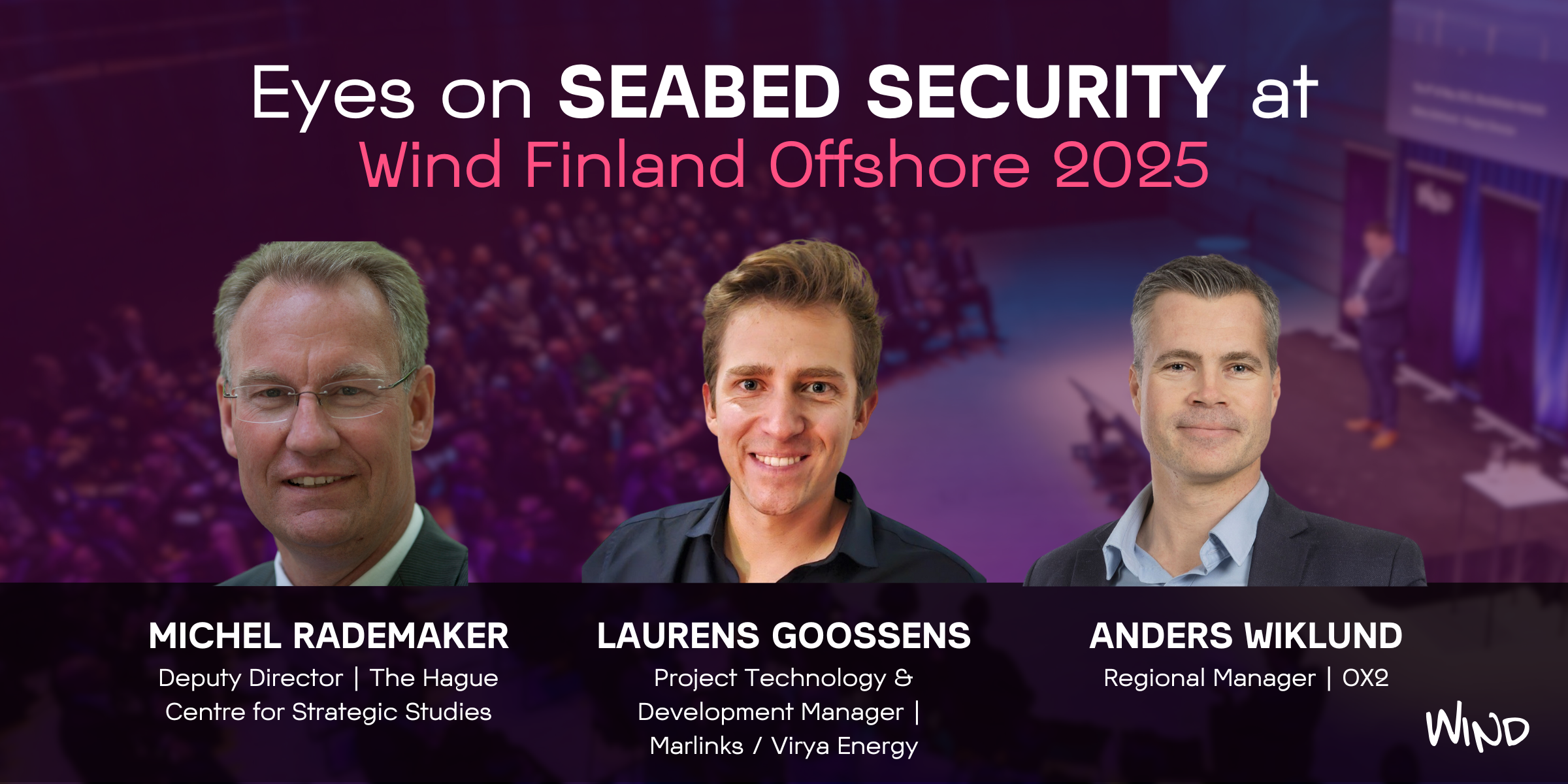 Safeguarding Offshore Infrastructure: Exclusive Insights at Wind Finland Offshore 2025