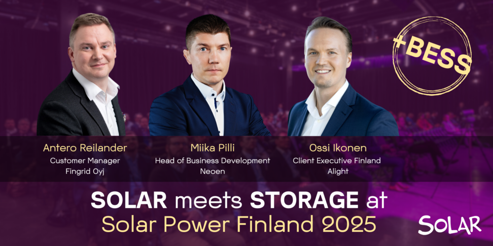 Battery Storage under a lens: Discover What’s Powering the Future at Solar Power Finland 2025